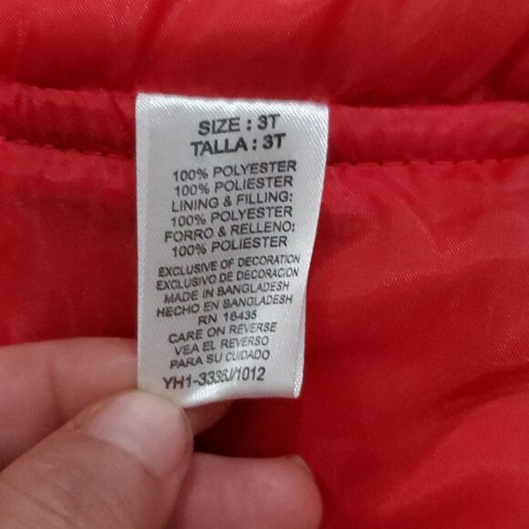 2 Kids Hearts Jackets Juicy Couture & Nannette Doggie Vest Size 3T - Picture 15 of 16